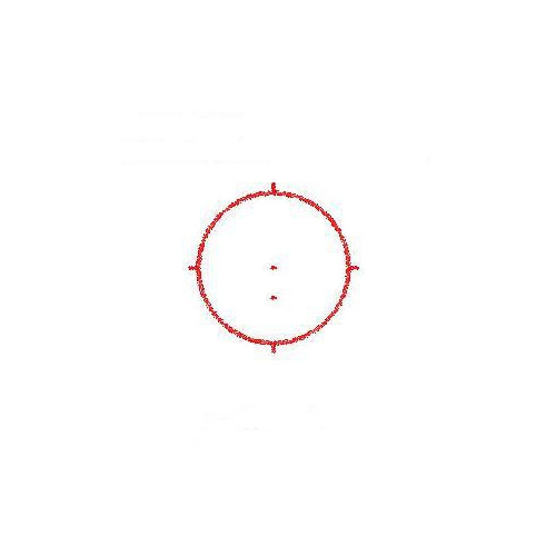 SINGLE CR123 BATTERY; RETICLE