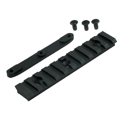 4" Accessory Rail with backing hardware