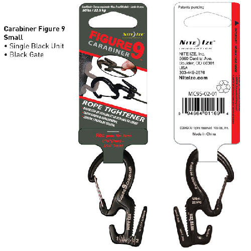 Carabiner Figure 9 Small, Black