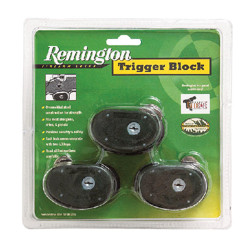 Trigger Black (Keyed Alike) - 3 Pack