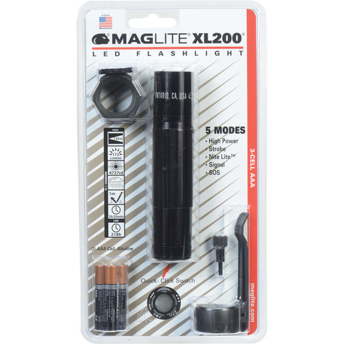 XL200 3-Cell AAA LED Flashlight