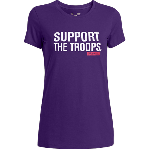 UA Women's Freedom Support The Troops T-Shirt