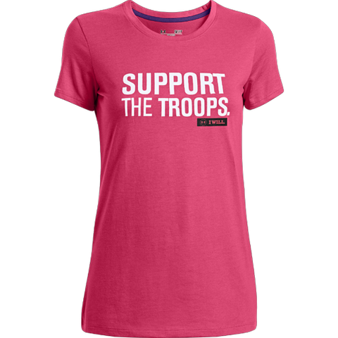 UA Women's Freedom Support The Troops T-Shirt