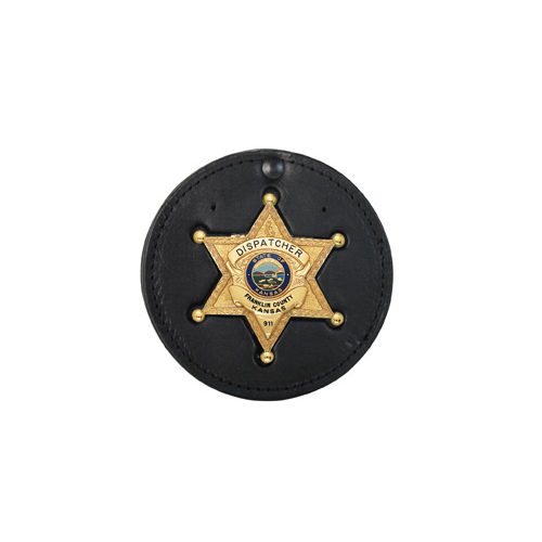 Recessed Circle Badge Holder