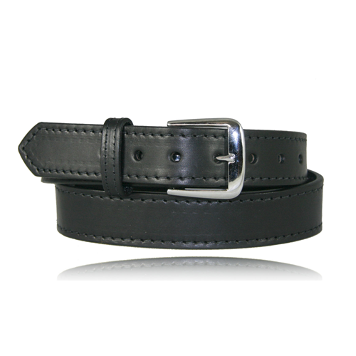 Dress Belt W/ Stitched Edge 1.5" Wide