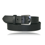 Dress Belt W/ Stitched Edge 1.5" Wide