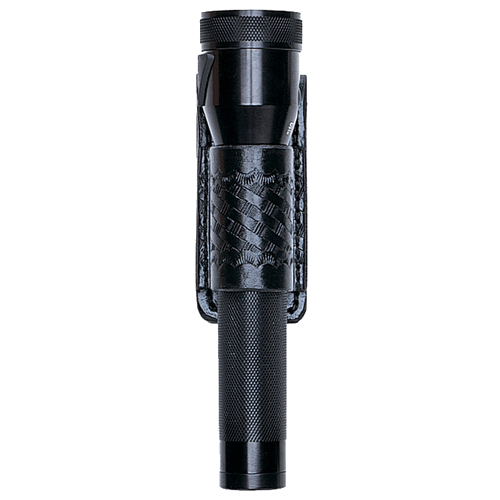 Open Top and Bottom Flashlight Holder