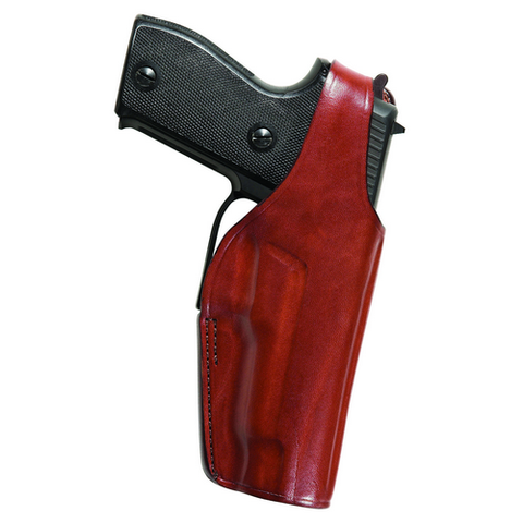 Thumbsnap Holster For Sam Browne Belt, Suede