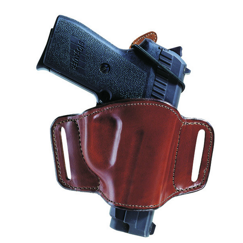 Minimalist Leather Belt Slot Holster