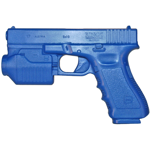 Blue Training Guns - Glock 17/22/31 w/ Glock Tactical Light