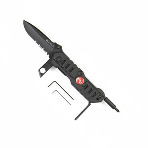 Columbia River - Crimson Trace Picatinny Tool - 2.8" Blade, Ejection Pin, Scraper, Flat-Phillips Screwdrivers, Torx, Allen Wrenches