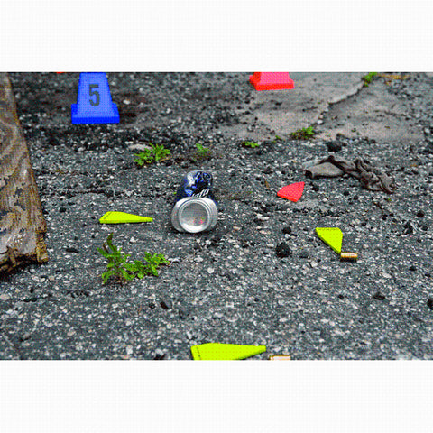 FLUORESCENT YELLOW 20-SET EVIDENCE MARKERS