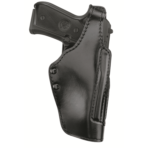 GOULD AND GOODRICH -LEATHER MID-RIDE DOUBLE RETENTION HOLSTER