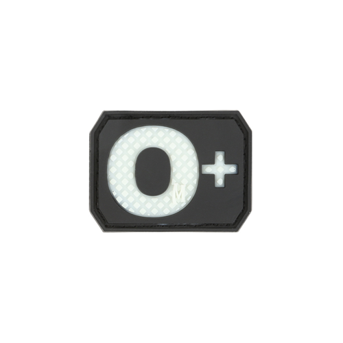 O+ POS Blood Type Patch