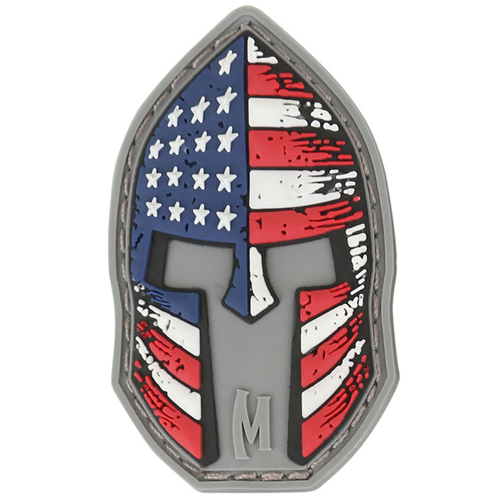 Stars and Stripes Spartan 2" x 1.2" (Full Color)
