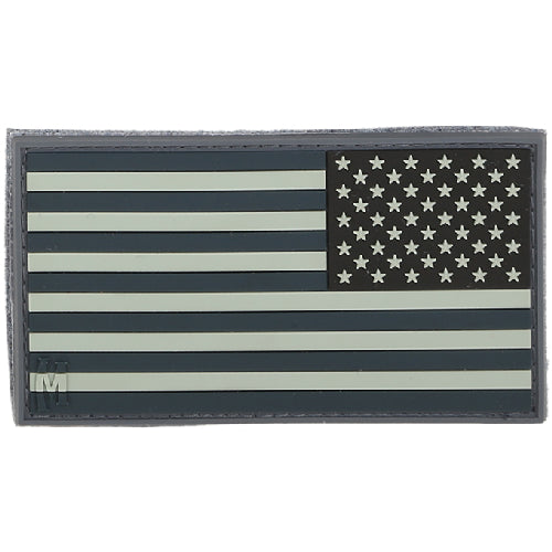 Reverse USA Flag Patch Large