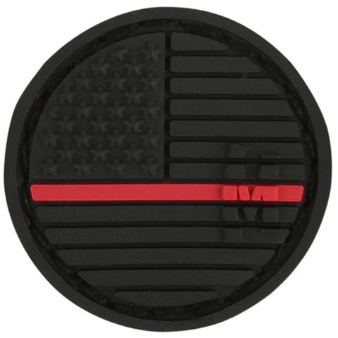USA Flag Micropatch 0.98" x 0.98" (Firefighter)