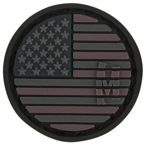 USA Flag Micropatch 0.98" x 0.98" (Stealth)