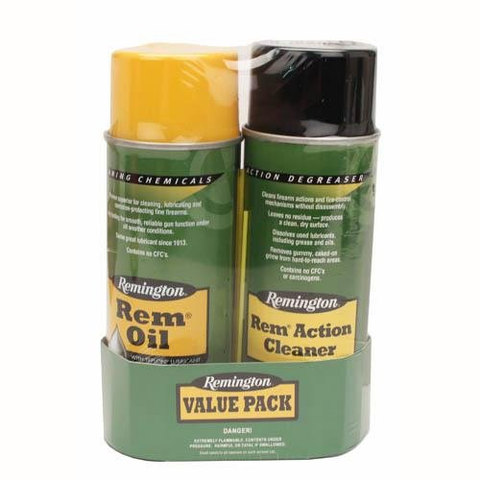 Rem Oil & Rem Action Cleaner (2) - 10 oz. aerosols