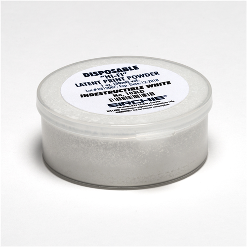 Sirchie - Disposable LP Powder,White,1oz
