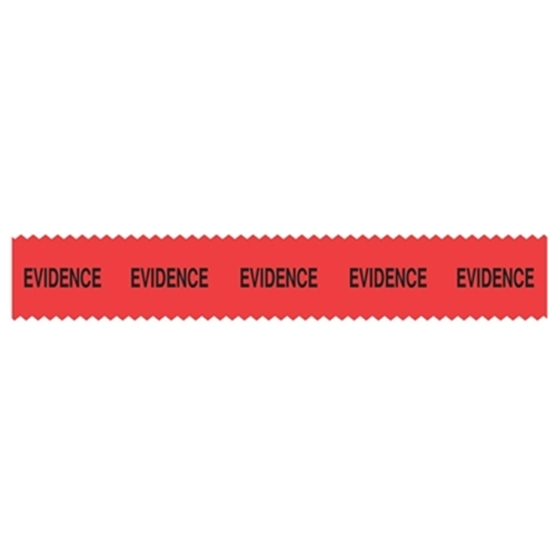 Sirchie - E-Z Peel Tape, Red "Evidence", 108'