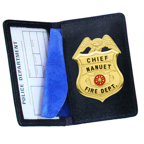 Strong Leather Company - Side Open Badge Case - Duty