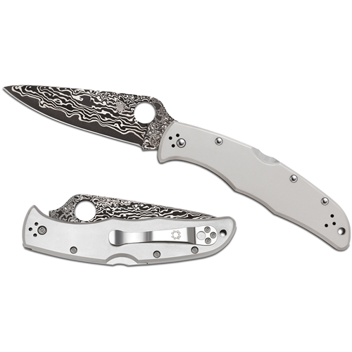 Spyderco - Endura 4 Titainum-Damascus