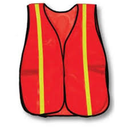 SOFT VEST REFLECTIVE - 1" LIME